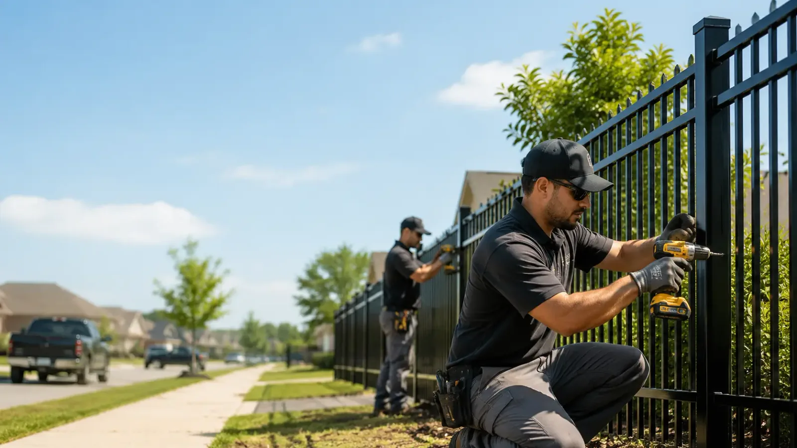 Metal Fence Installation in Indian Trail, NC